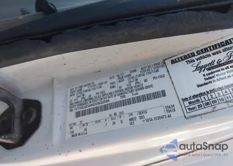 2013 Ford E-250 Commercial from USA, damaged, VIN 1FTNE2EW6DDB22926